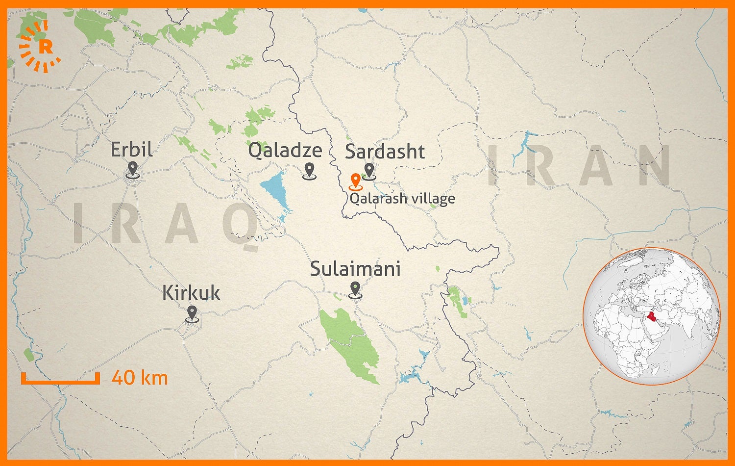 Graphic: Maps4news, Sarkawt Mohammed / Rudaw